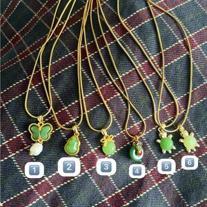 Jade Charms Necklace